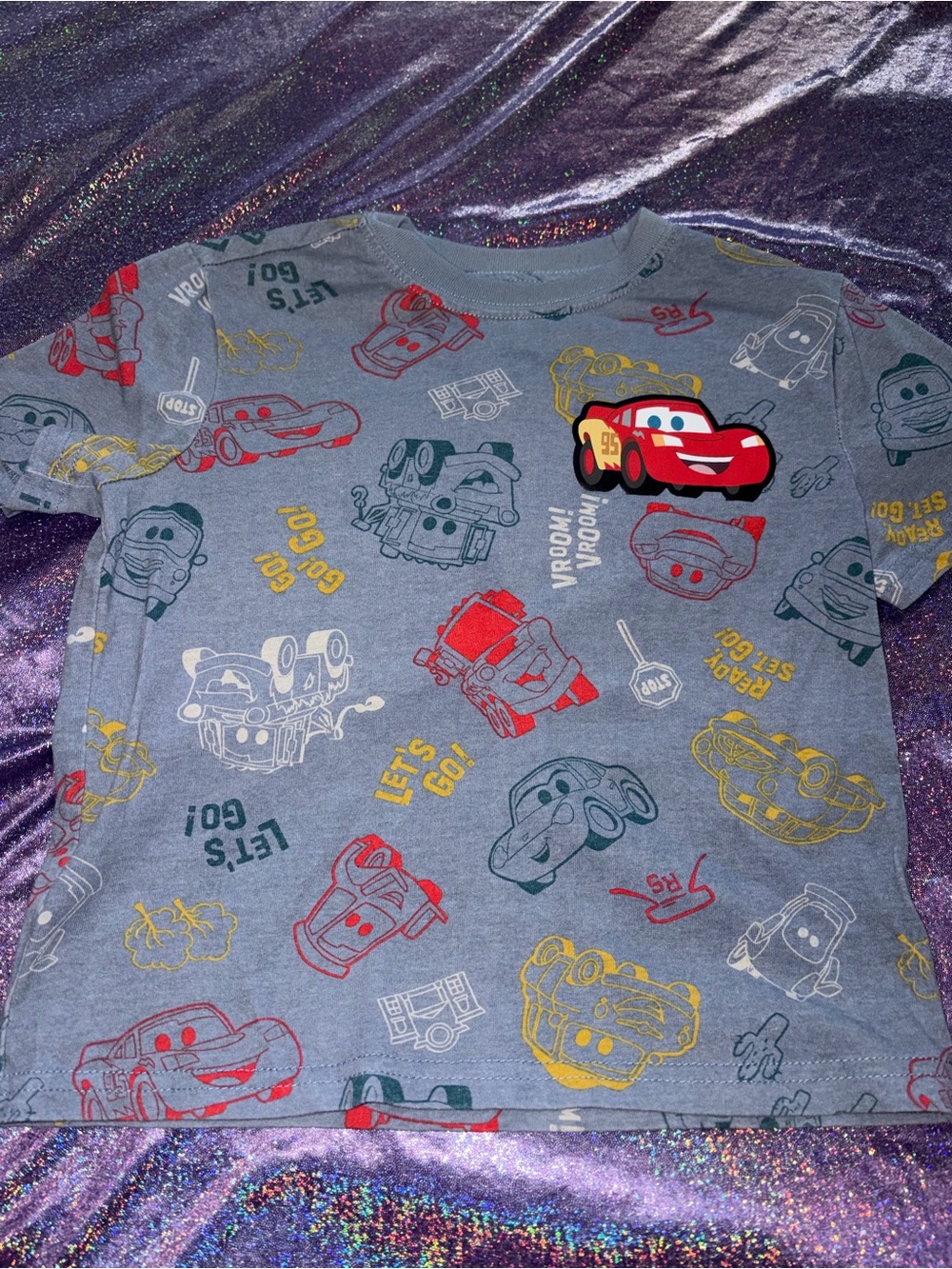 Boys Lightning McQueen Shirt